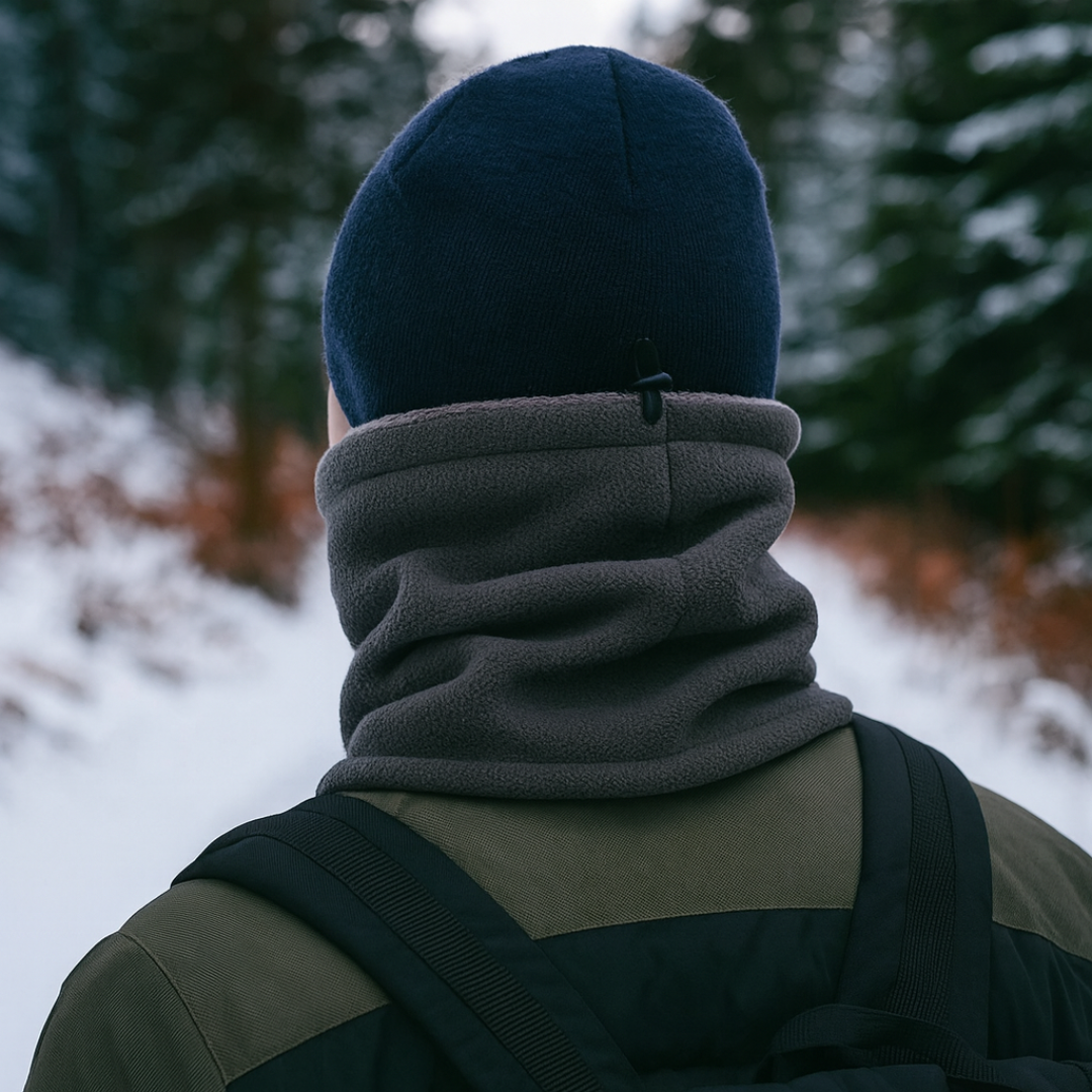 Halswärmer Fleece mit Kordelzug – FrostGuard