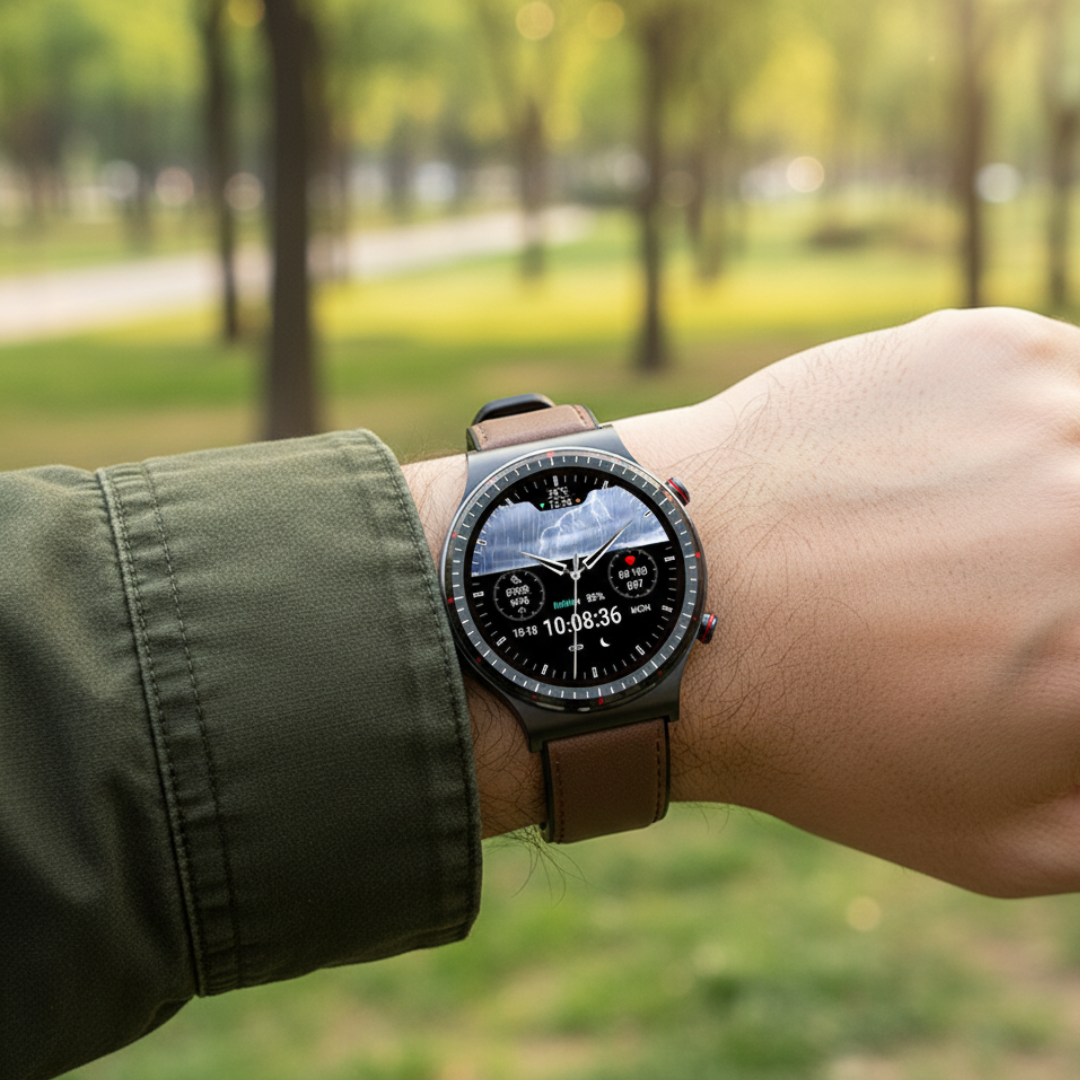 Smartwatch mit EKG, Blutsauerstoff- & Herzfrequenzmessung – VitaTrack Uhren