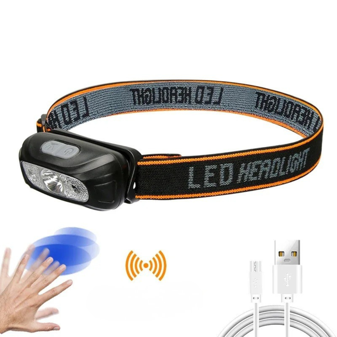 Nordspur | Lumivault Aufladbare LED-Kopflampe