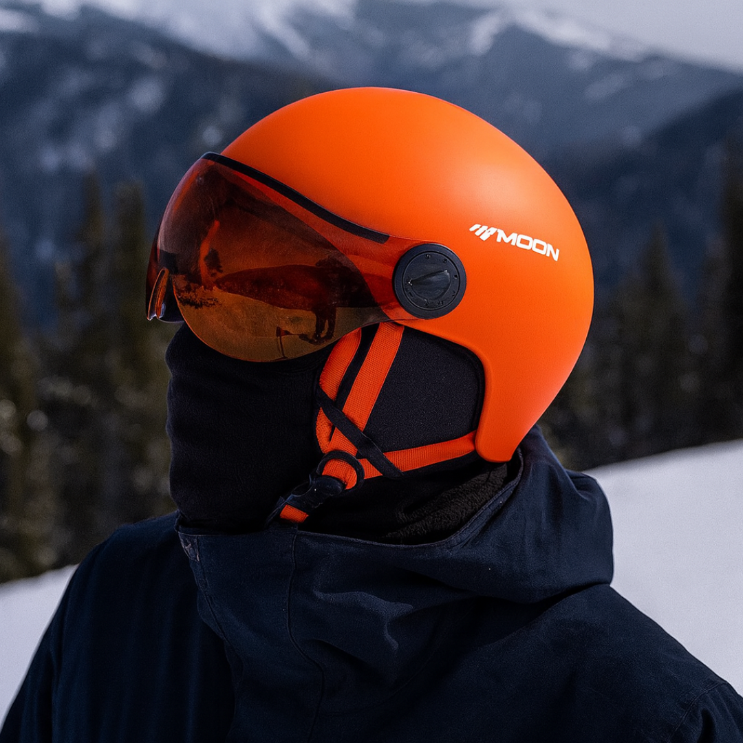 Skihelm mit Visier – SchneeGuard Pro