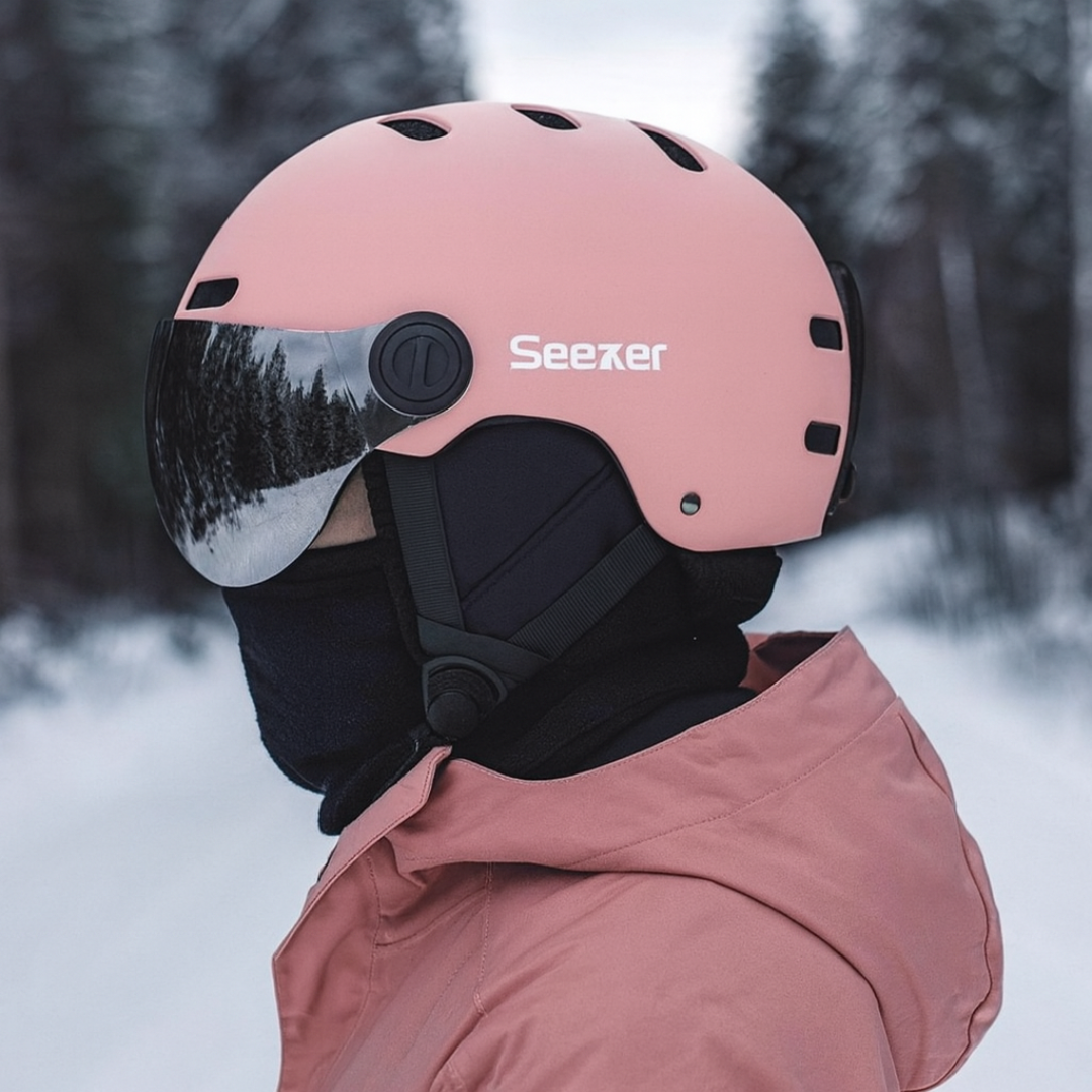 Skihelm mit Visier – AlpenGuard