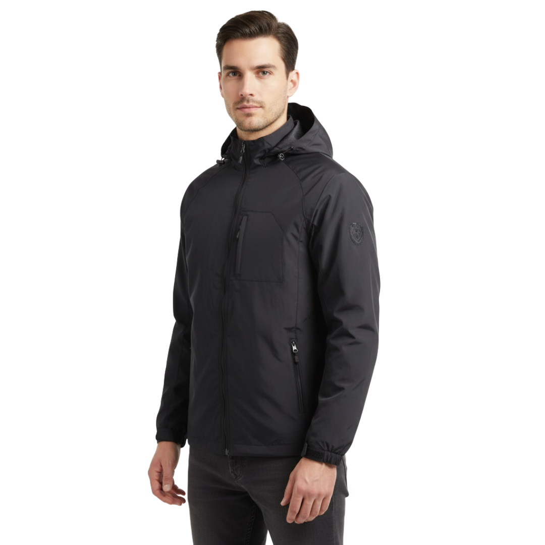 Wasserdichte Softshell-Taktikjacke für Herren – Outdoorjacke mit Kapuze
