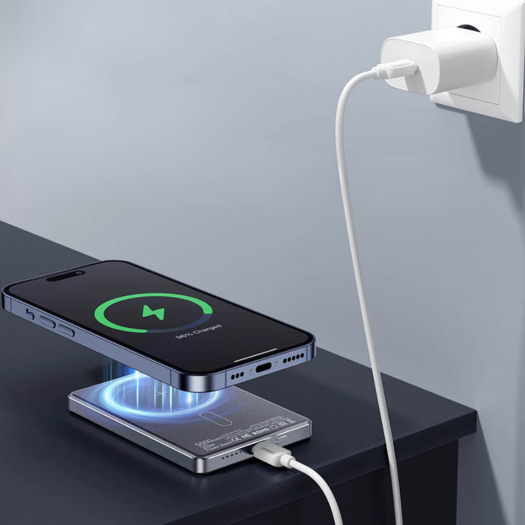 Nordspur | Dünne Metallmagnetische Powerbank