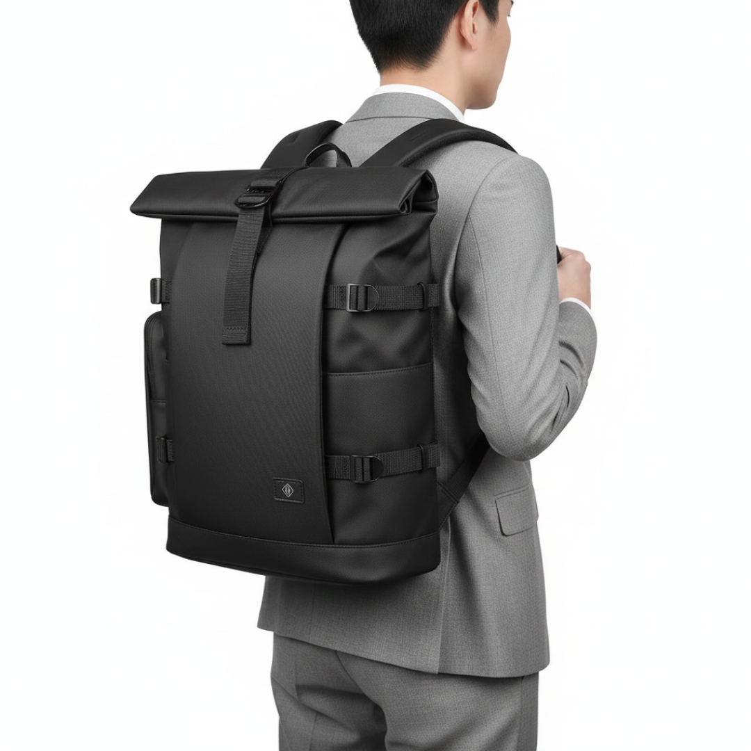 Nordspur | Wasserdichter Roll-Top-Rucksack