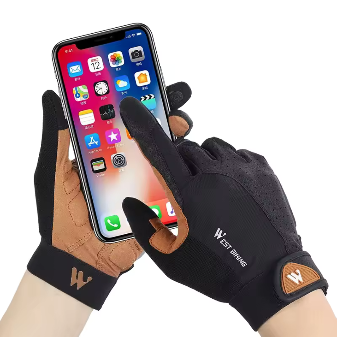 Fahrradhandschuhe Vollfinger Touchscreen – RideCore AllSeason