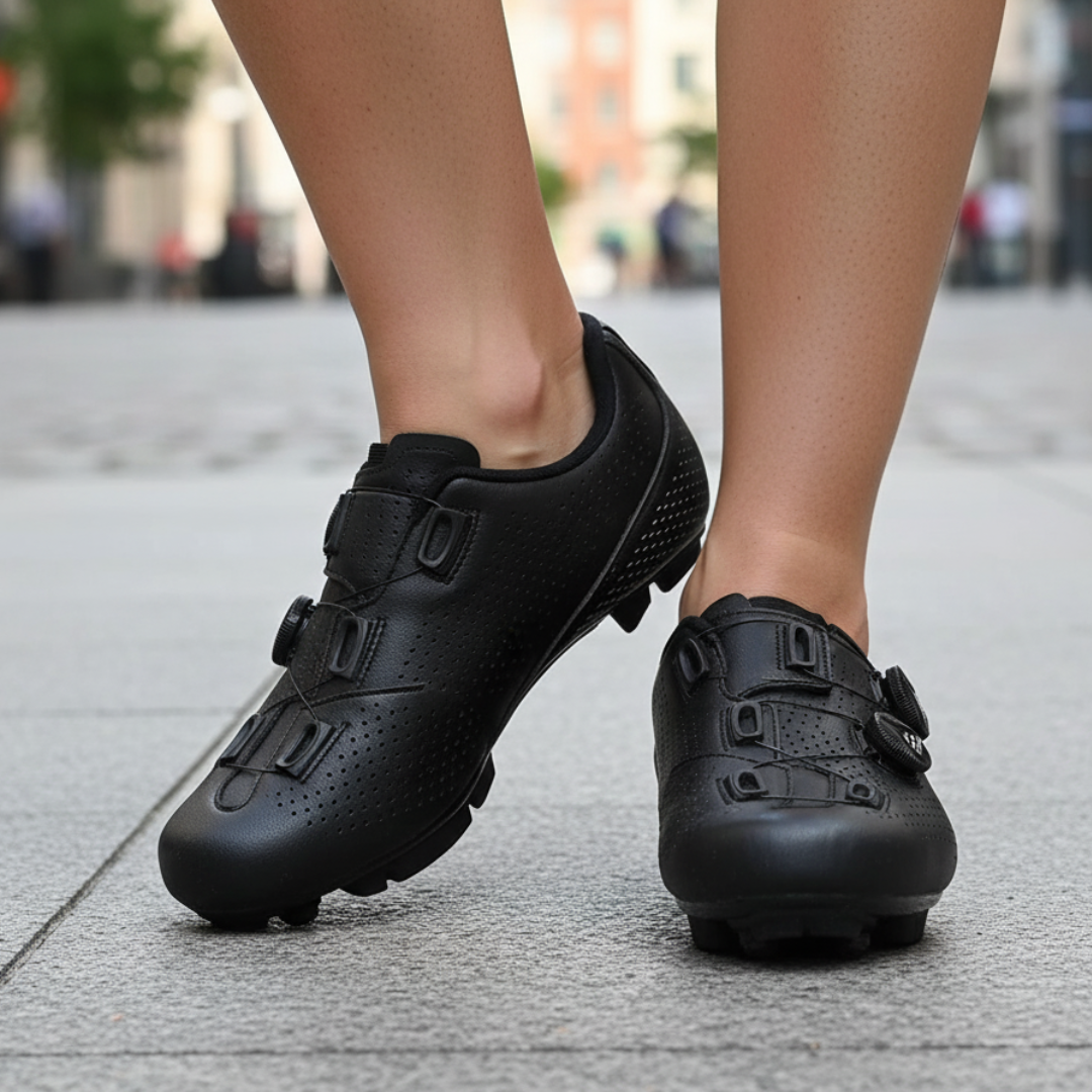 Orthopädische Walking- & Radsportschuhe mit Belüftung – VeloStride Pro