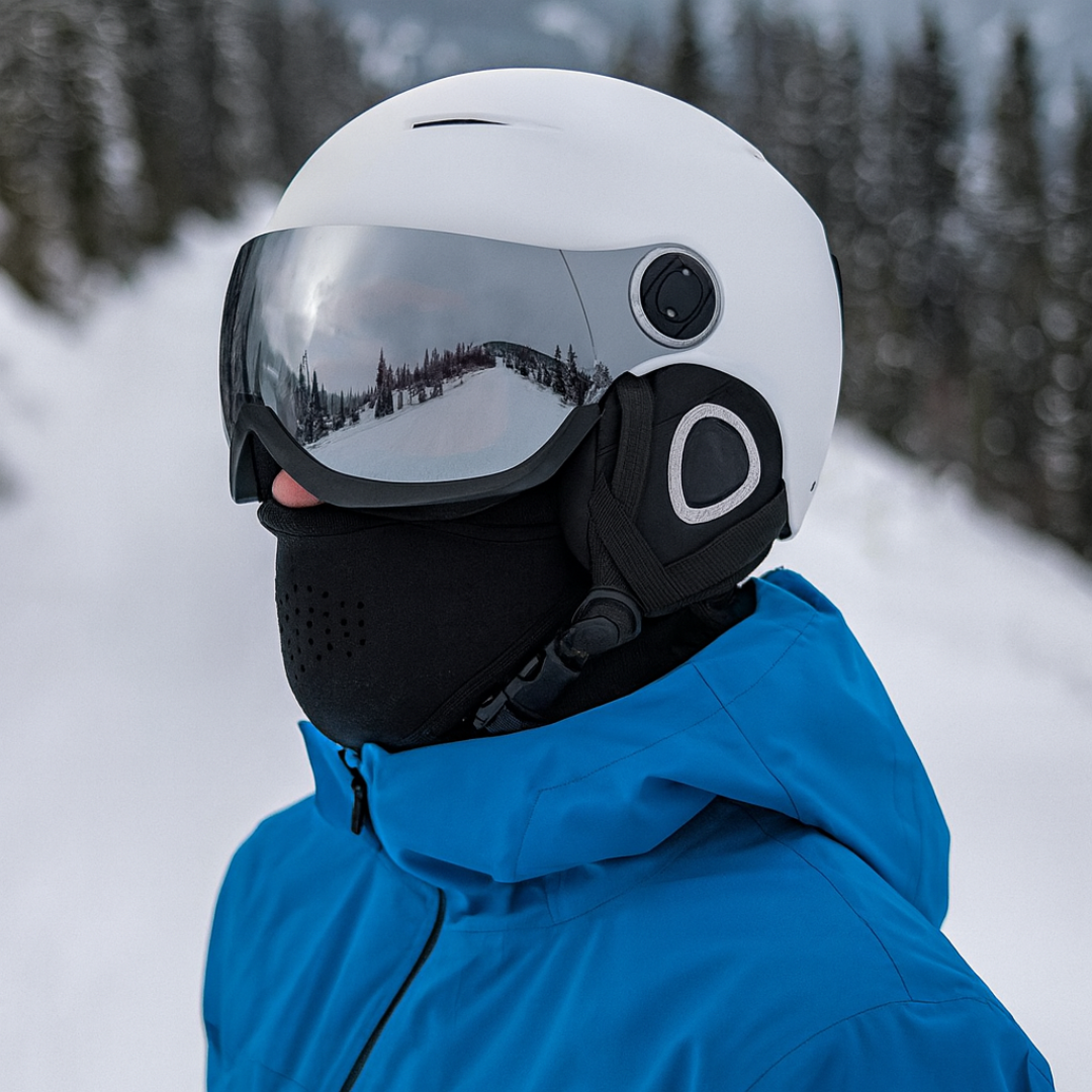 Skihelm mit Visier – FrostGuard Pro