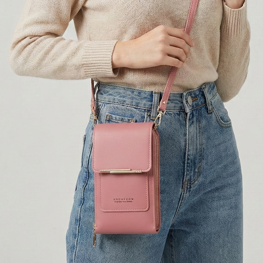 Nordspur | Kompakte PU-Crossbody-Tasche