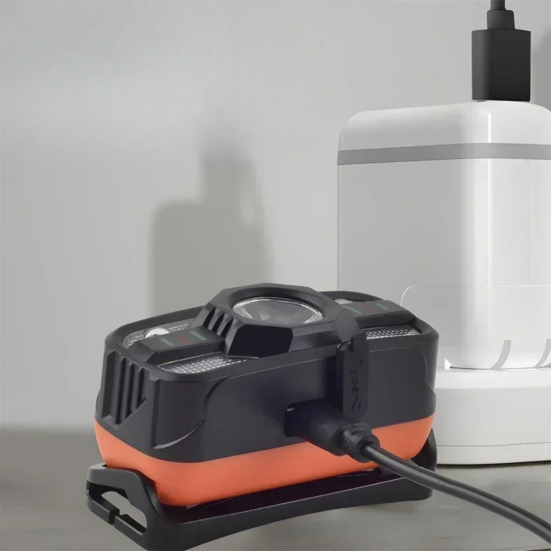 Nordspur | TrailGlint USB-Stirnlampe mit Bewegungssensor