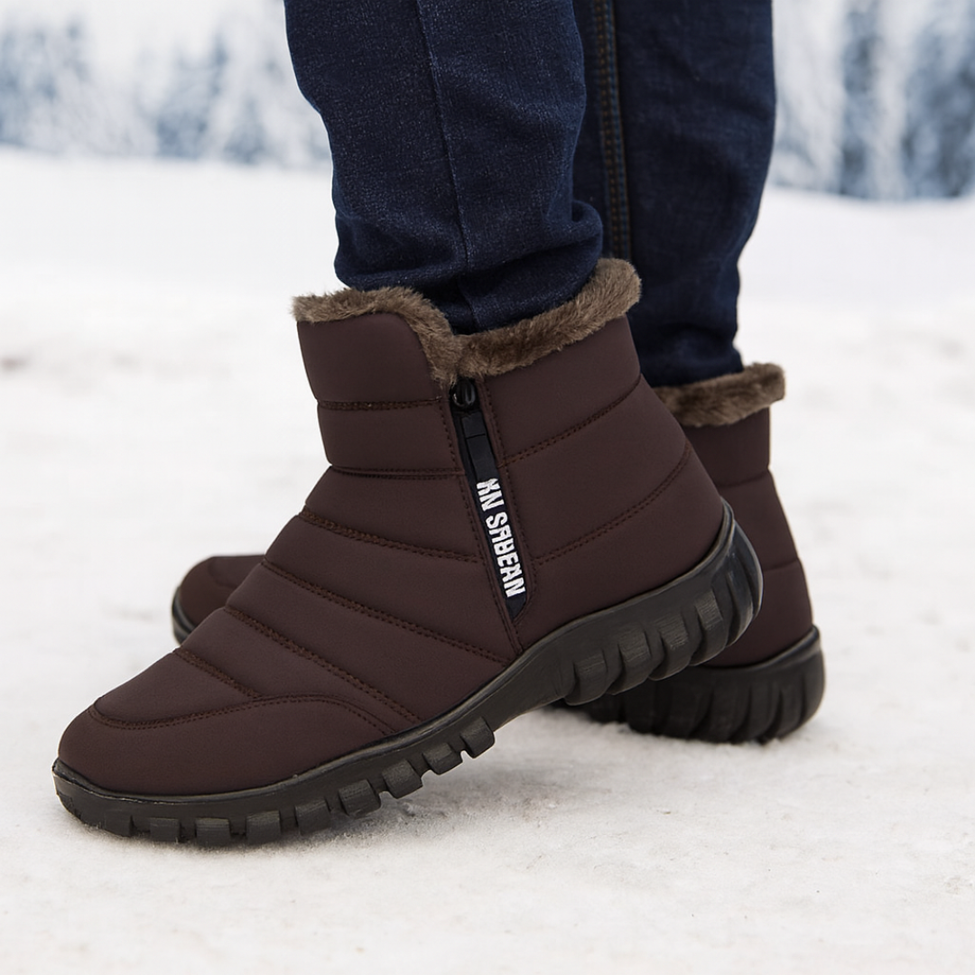 Winterstiefel Herren wasserdicht – FrostTrek Zip