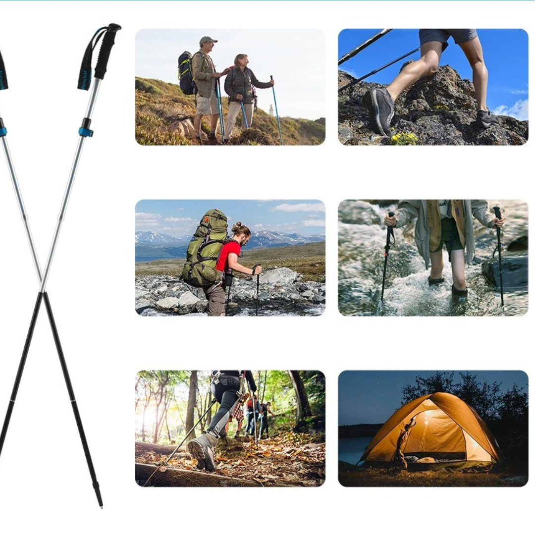 Nordspur | TrailNimble Ultraleichte Falt-Trekking-Stöcke
