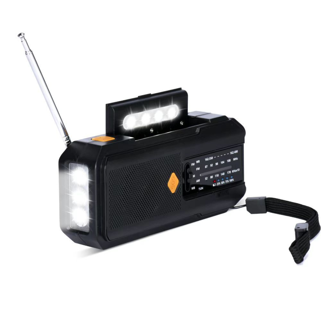 Nordspur | StormLumen Tragbares Kurbelradio