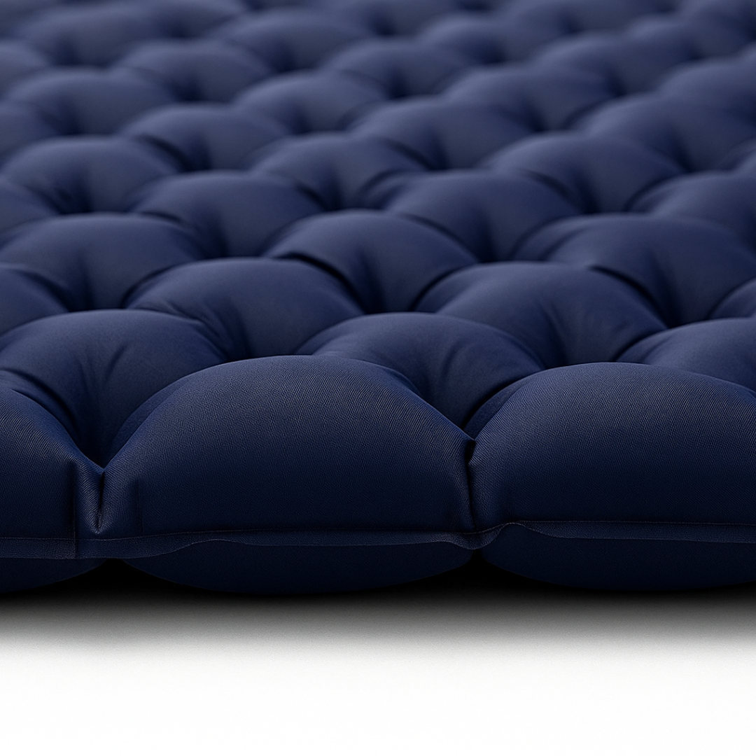 Doppelte Camping Isomatte mit Fußpumpe – AirNest Duo