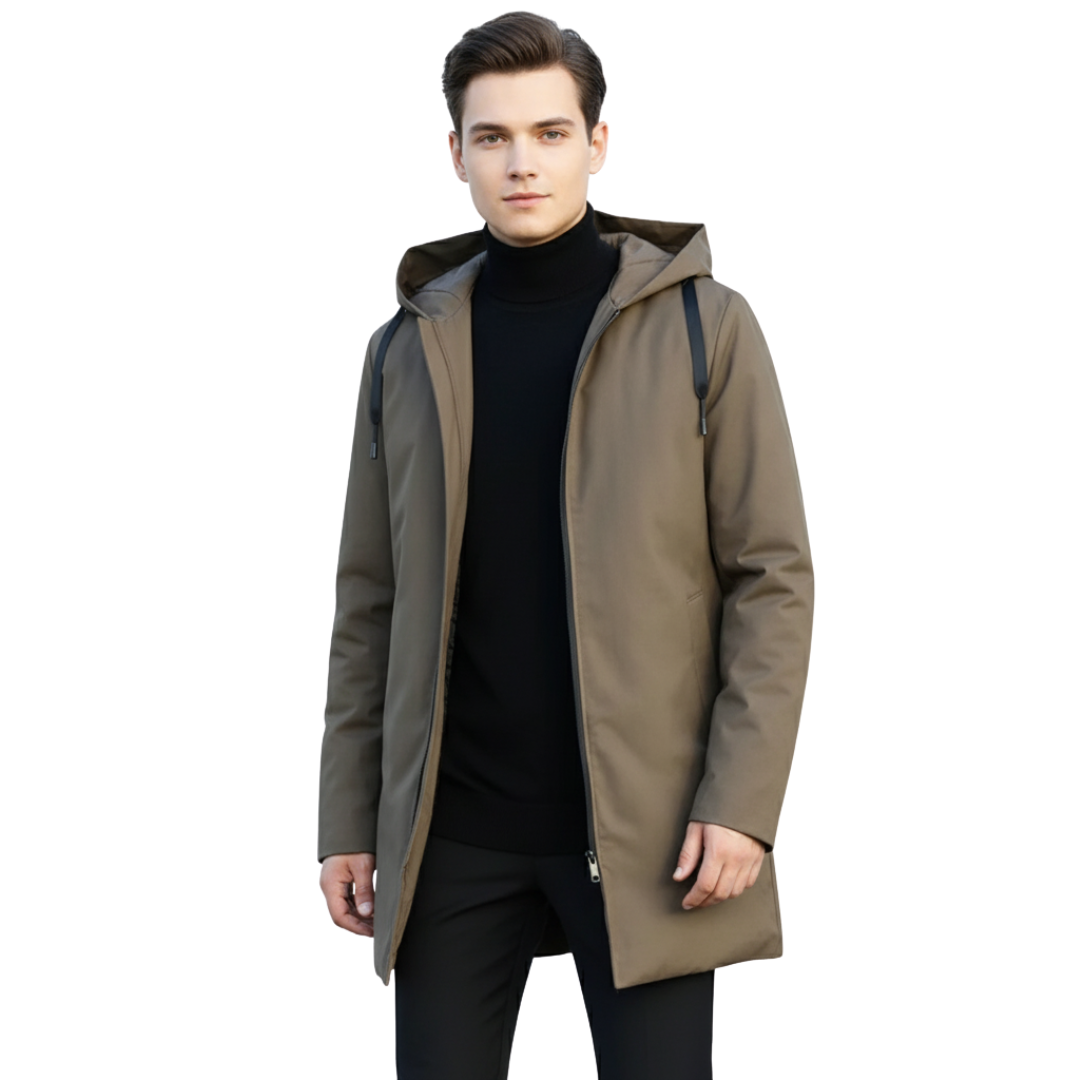 Wasserdichte Softshelljacke für Herren – Winddichte Regenjacke mit Kapuze