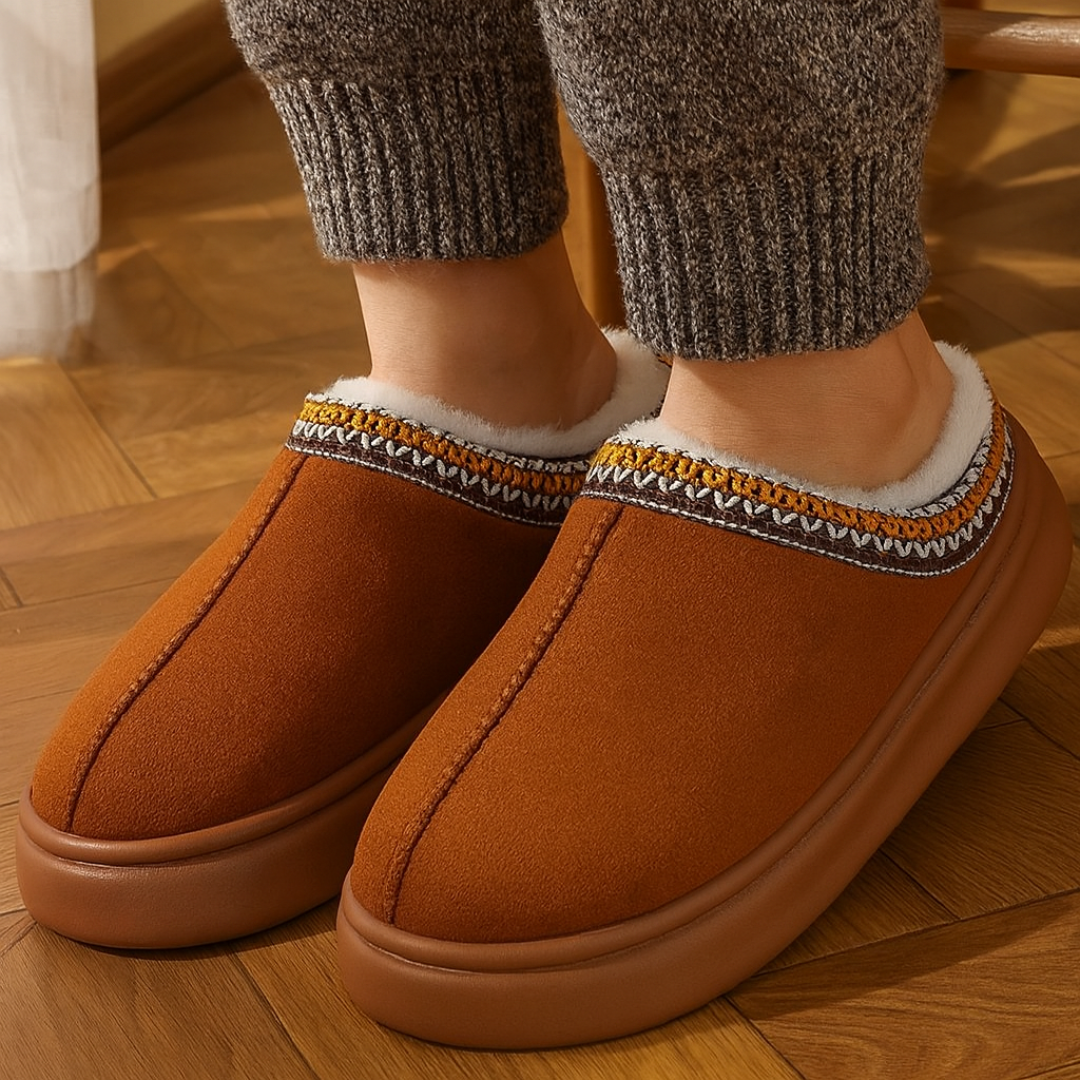 Hausschuhe Winter Plüsch – ThermoStep