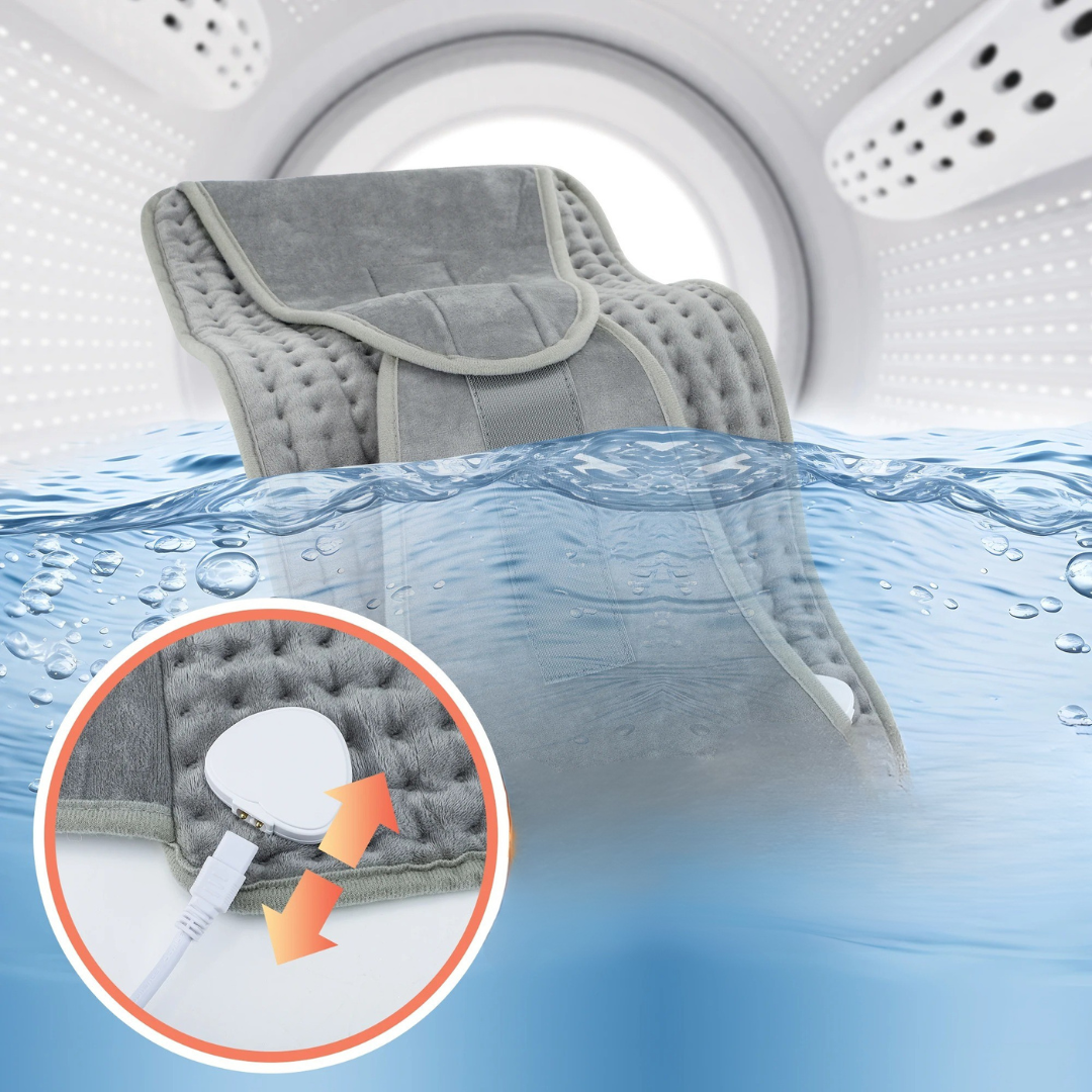 Körperwärmer Heizgürtel mit 9 Temperaturstufen & Timer – HeatFlex Pad