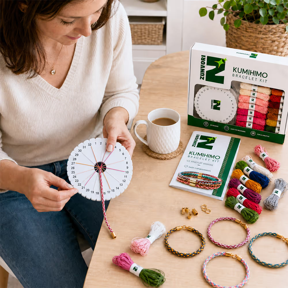 Armband-Set – Erstellen Sie Ihre eigenen geflochtenen Freundschaftsarmbänder