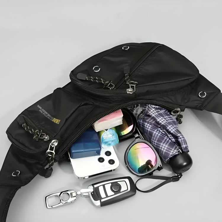 Wasserabweisende Sling Bag Outdoor – FlexTrail Crosspack