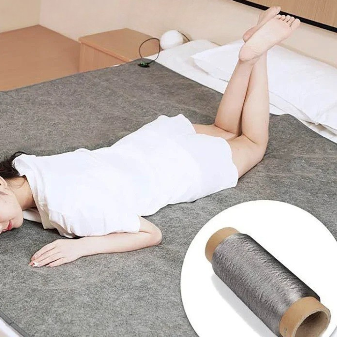 Elektrische Heizmatte 160×80 cm mit 6 Heizbereichen & USB-C – HeatZone Blanket