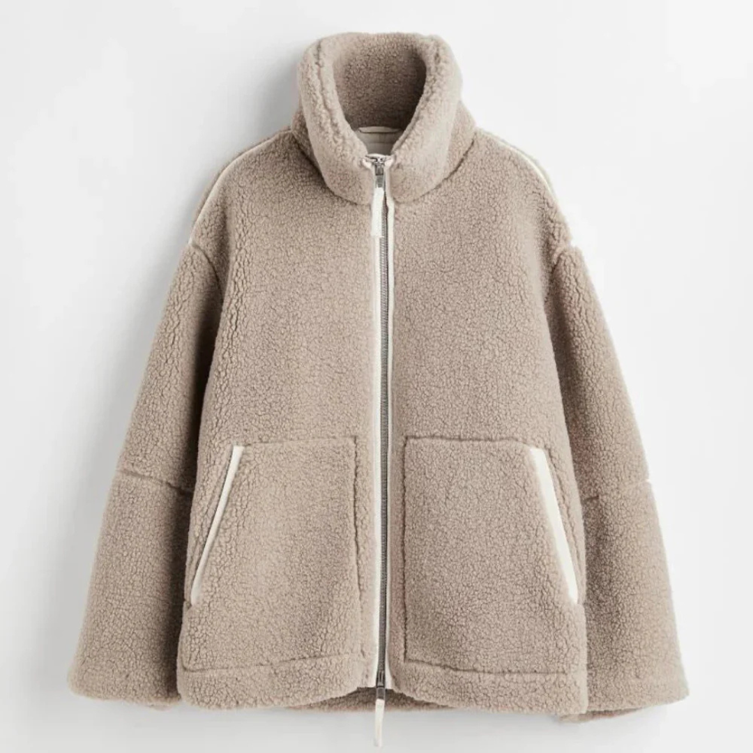 Plüschjacke Damen mit Wärme & Komfort – CozyFleece Chic