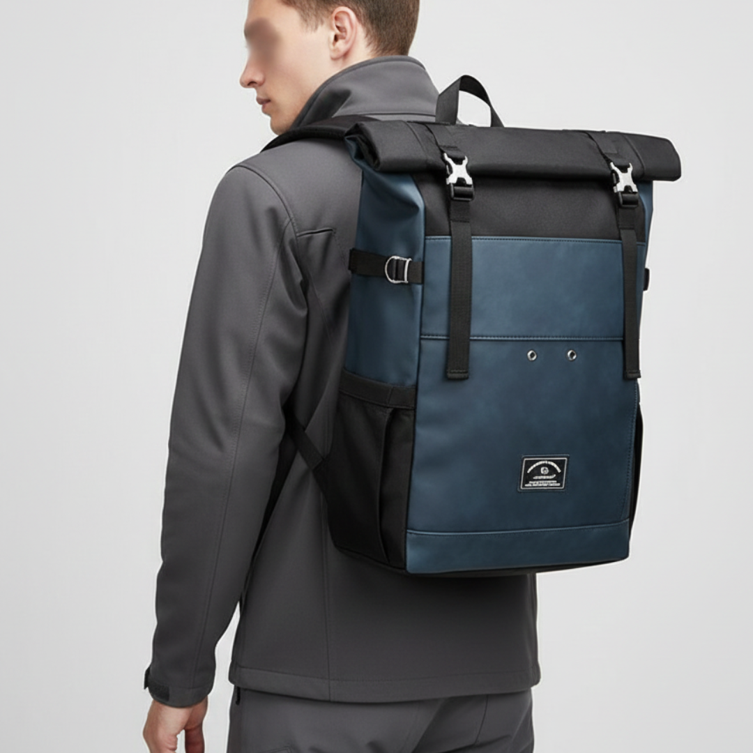 Nordspur | Rolltop-Rucksack mit großem Fassungsvermögen