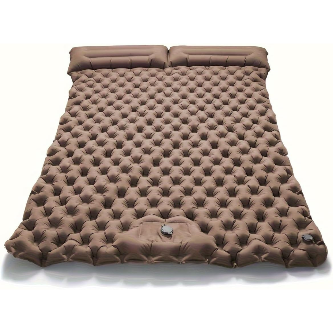 Doppelte Camping Isomatte mit Fußpumpe – AirNest Duo