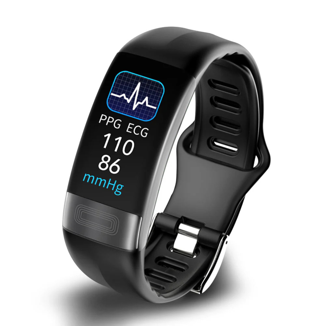 Smartwatch mit EKG, Blutdruck- & Schlaftracking – P11Plus HealthBand