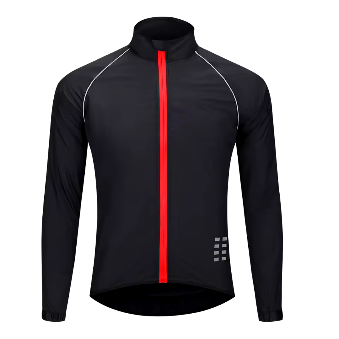 Herren Fahrrad Windjacke reflektierend ultraleicht – AeroRide Shield