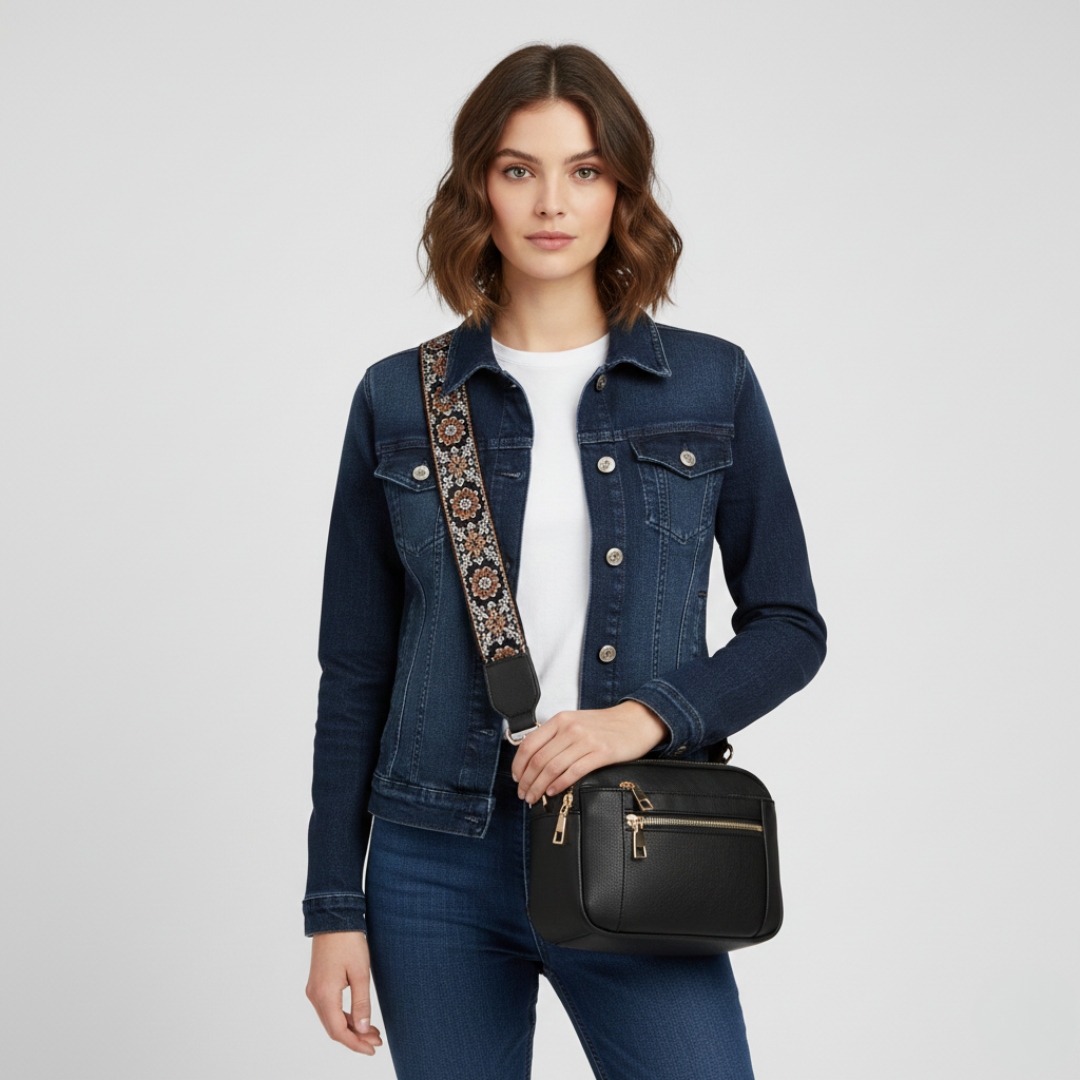 Nordspur | Weiche, quadratische Crossbody-Tasche