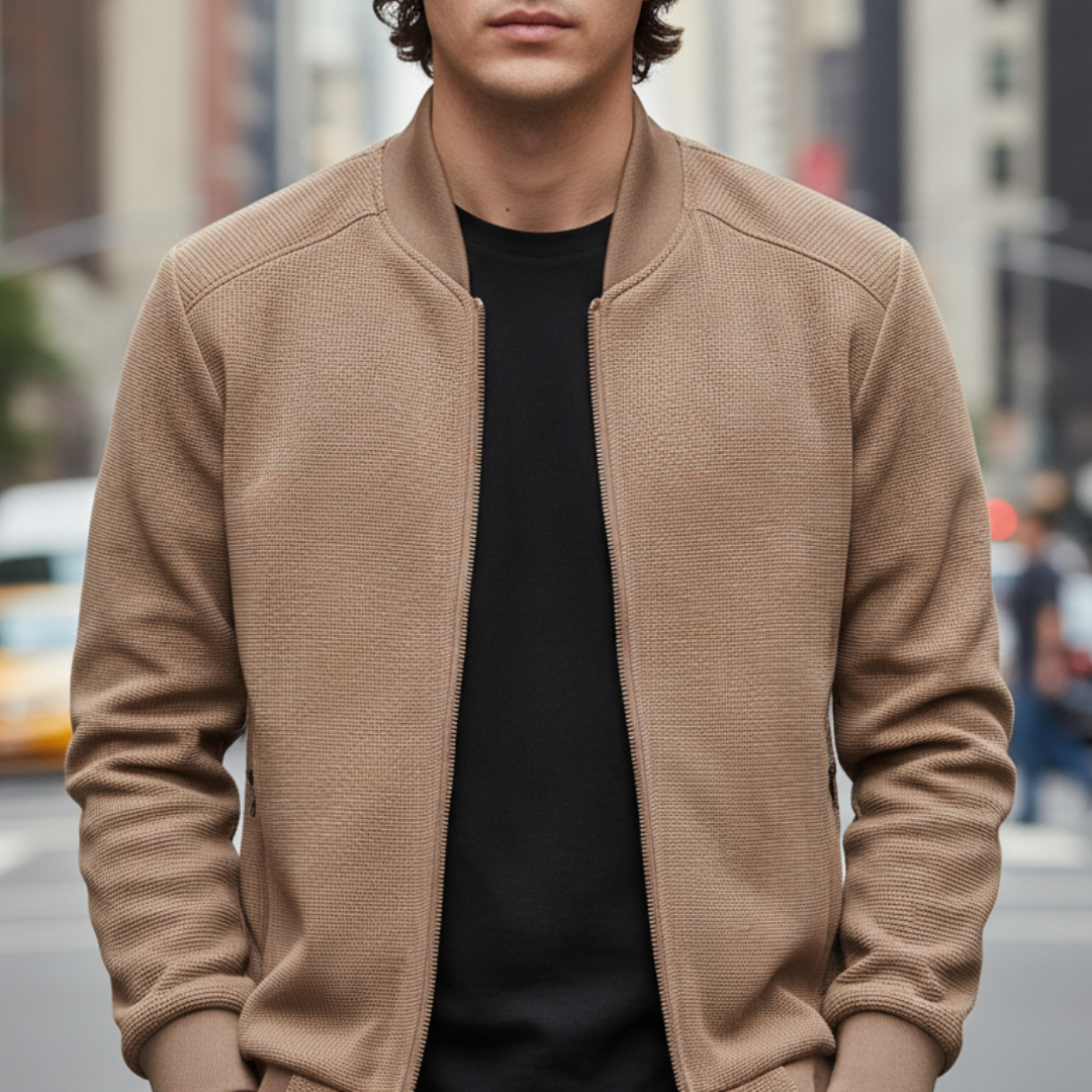 Jacken für Herren mit Reißverschluss & warmem Bomber-Stil – Nordspur UrbanShield