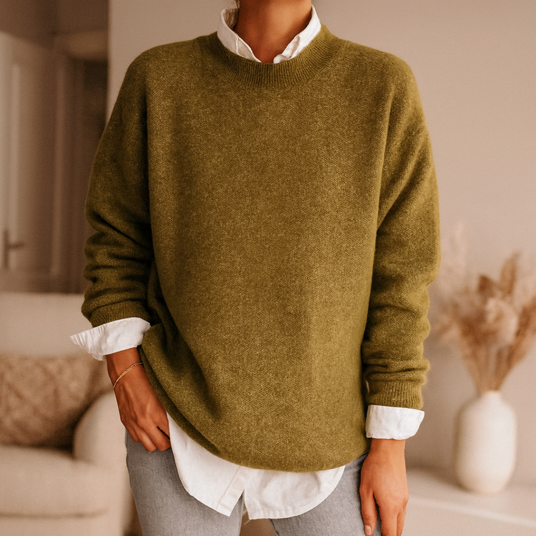 Cashmere Pullover Damen mit lockerer Passform – Jolanda Knit