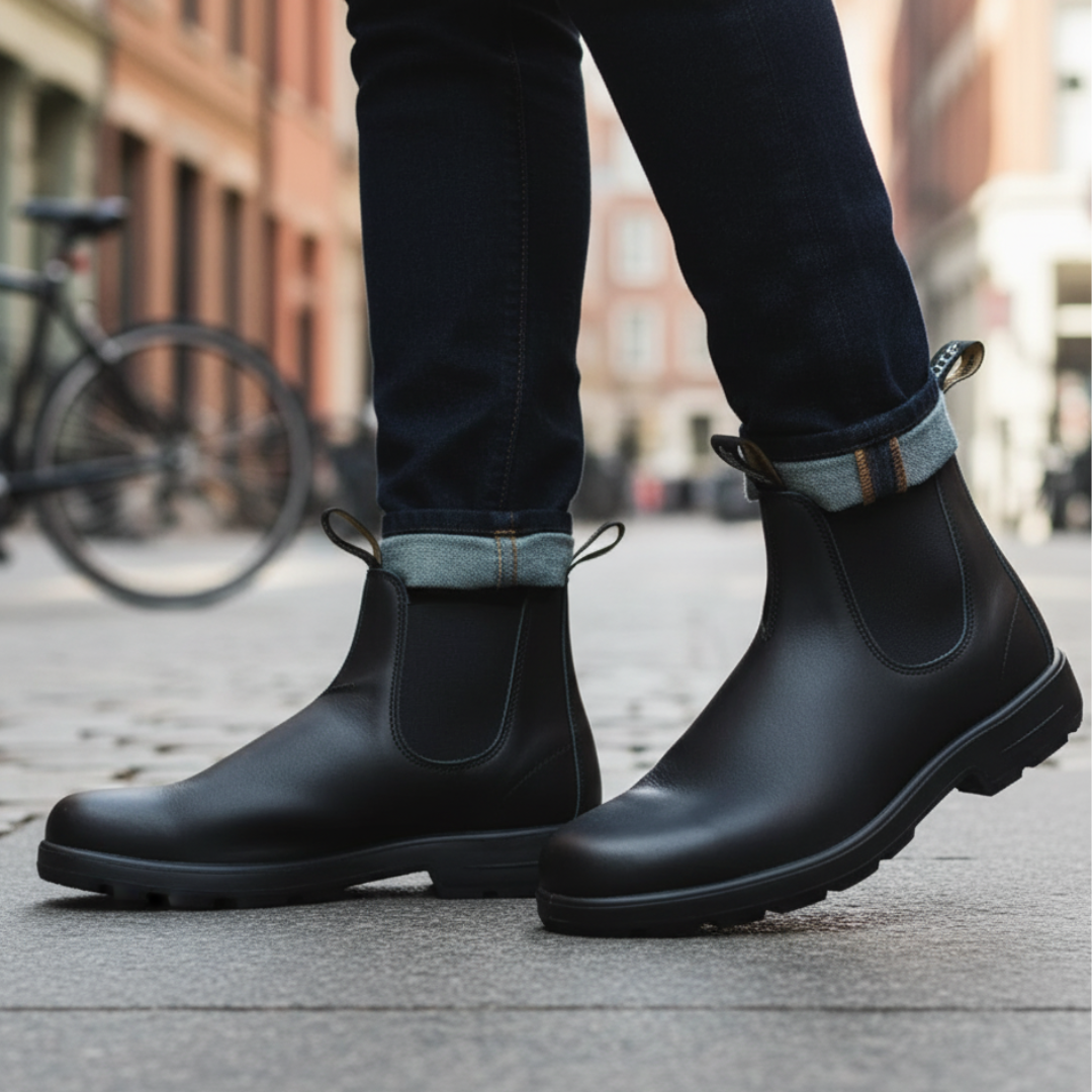 Orthopädische wasserdichte Walking-Schuhe im Chelsea-Design – DryStep Boots