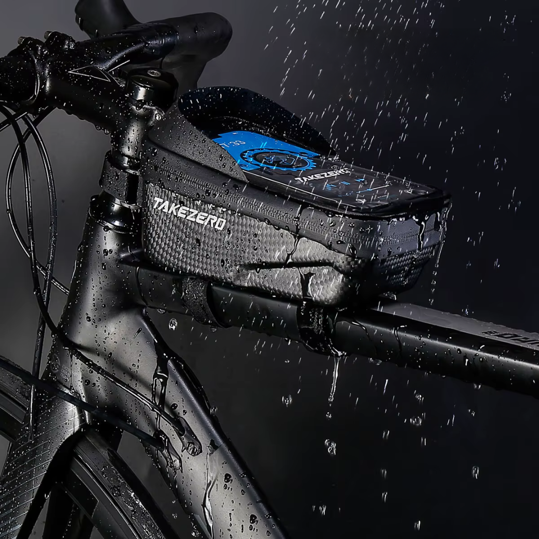 Fahrrad-Vorbau-Tasche kompakt mit harter EVA-Schale – HardRide One