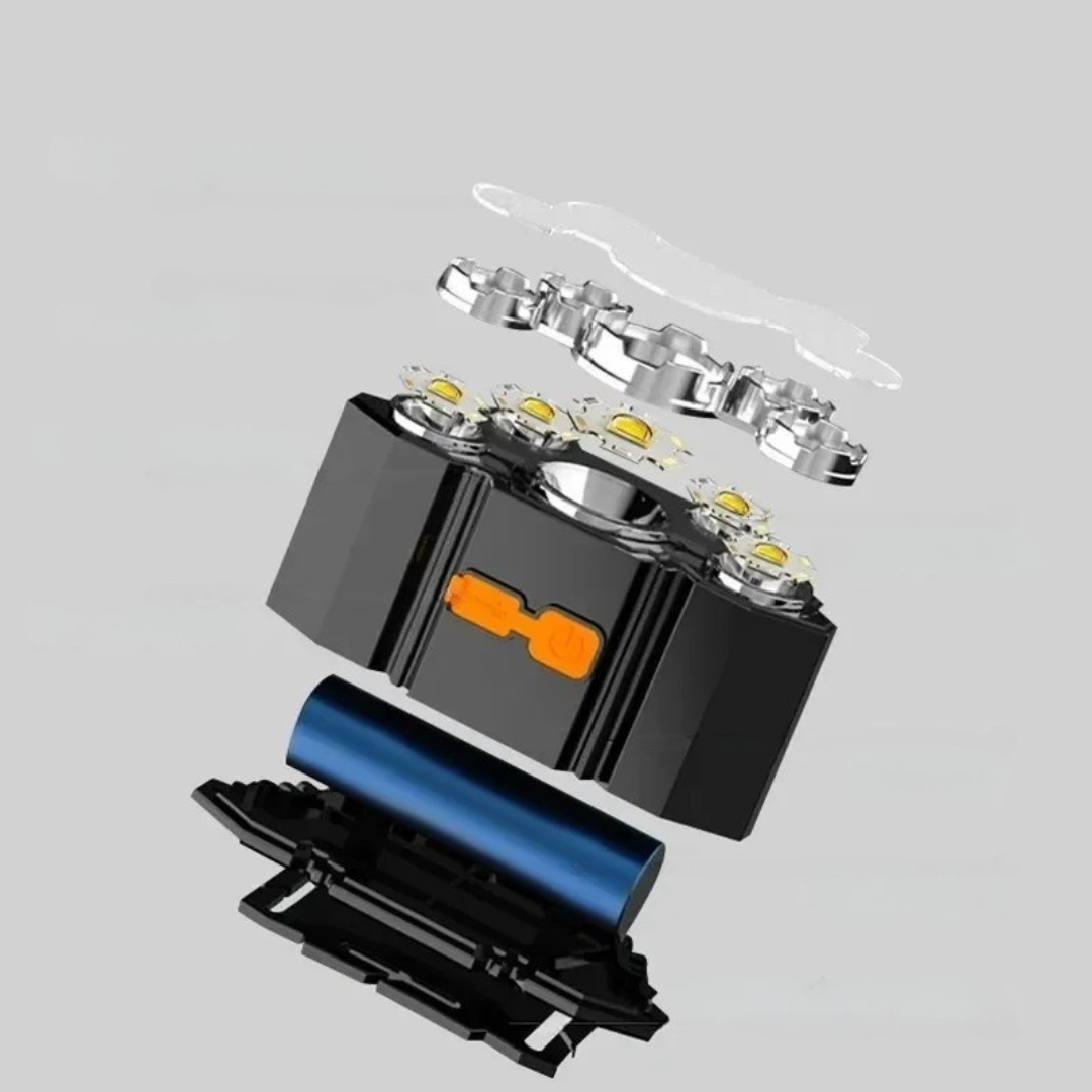 LED Stirnlampe USB wiederaufladbar – HelioBeam