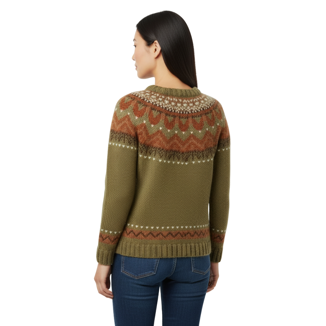 Nordspur | FrostLoom Nordischer Strickpullover