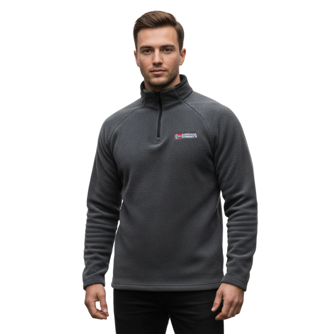Nordspur | FrostLine Fleece-Pullover mit Halb-Reißverschluss