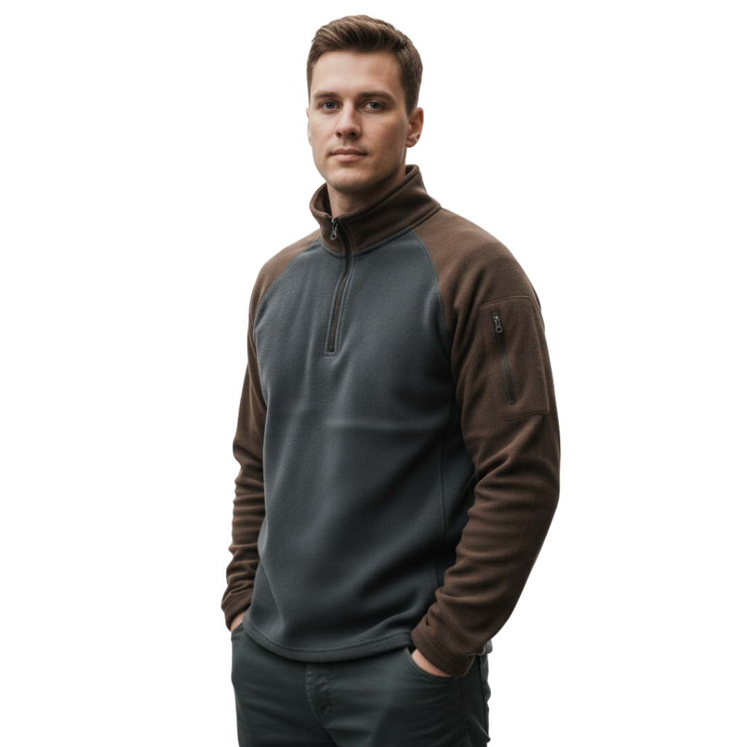 Nordspur | DualTherm Fleece mit Half-Zip