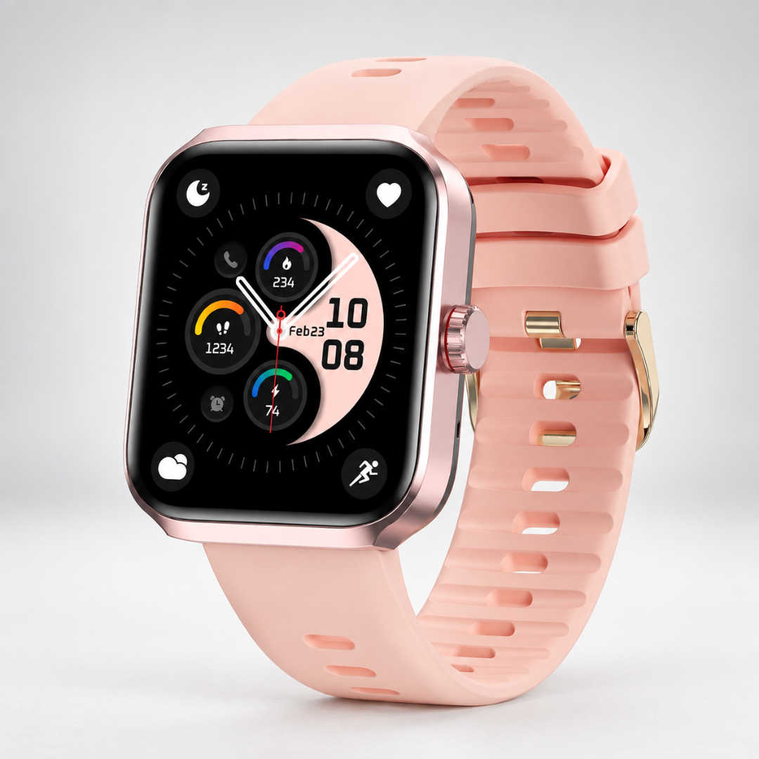 Smartwatch wasserdicht mit 7 Tagen Akku & 2 Std. Ladezeit – PulseTrack One