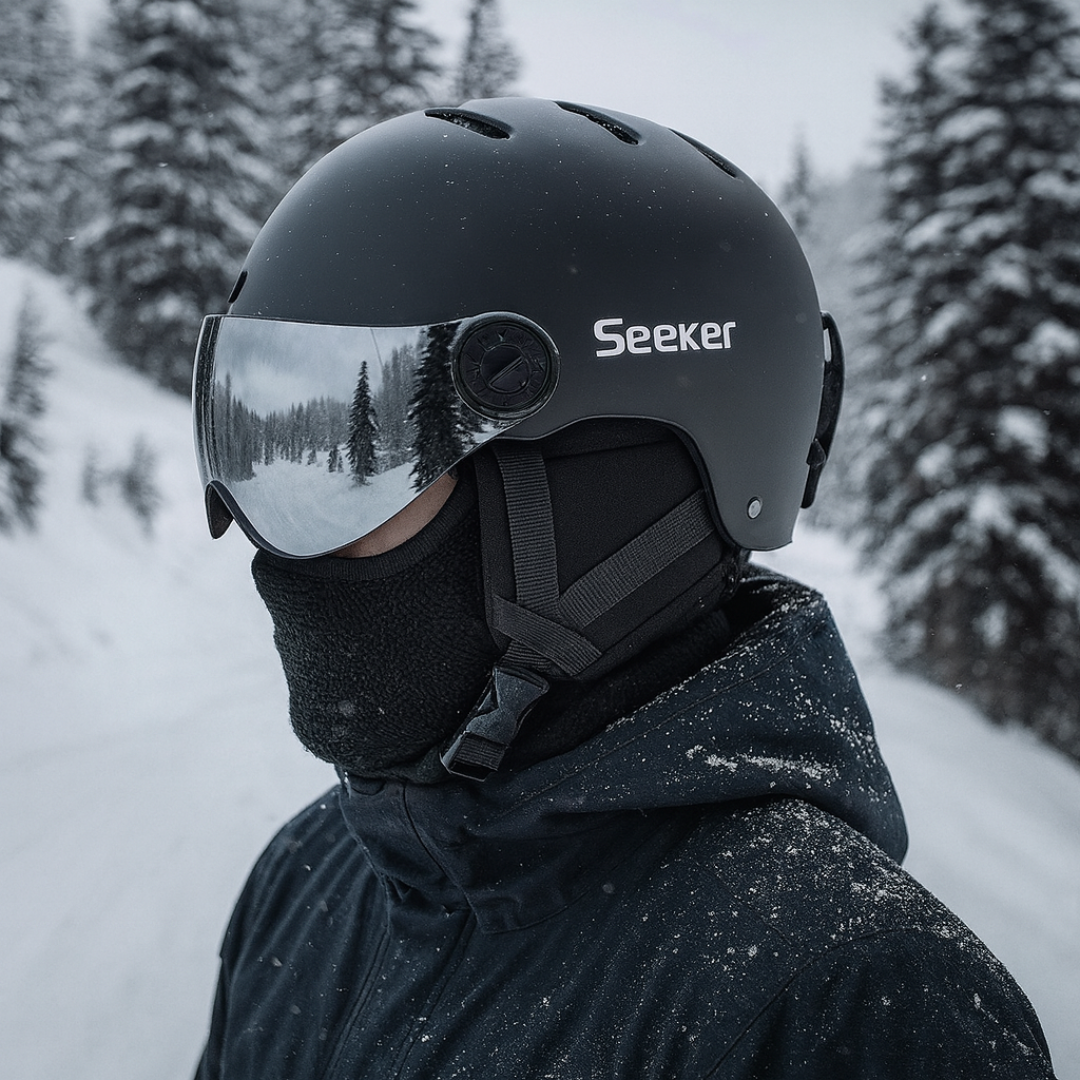 Skihelm mit Visier – AlpenGuard