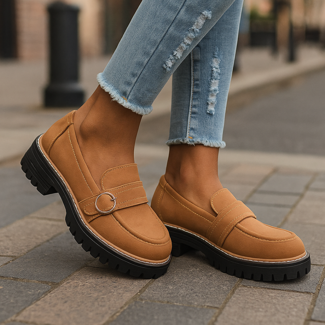 Schuhe Mokassins rund & elegant – Esma Casual