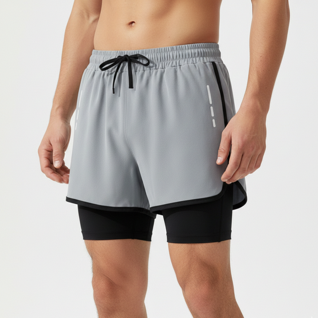 Nordspur | Veltoro Two-in-One Running Shorts