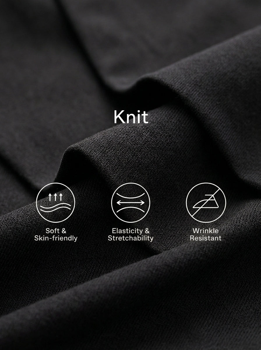 Minimalistisches Damen-Maxikleid in Zweifarbigem Color-Block-Design mit Drapiertem Ausschnitt