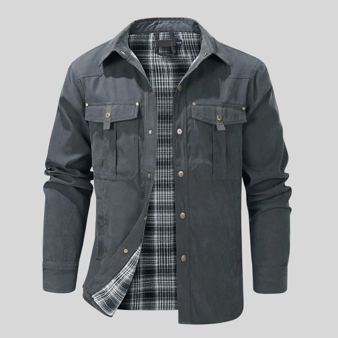 Flanell gefüttertes Shacket