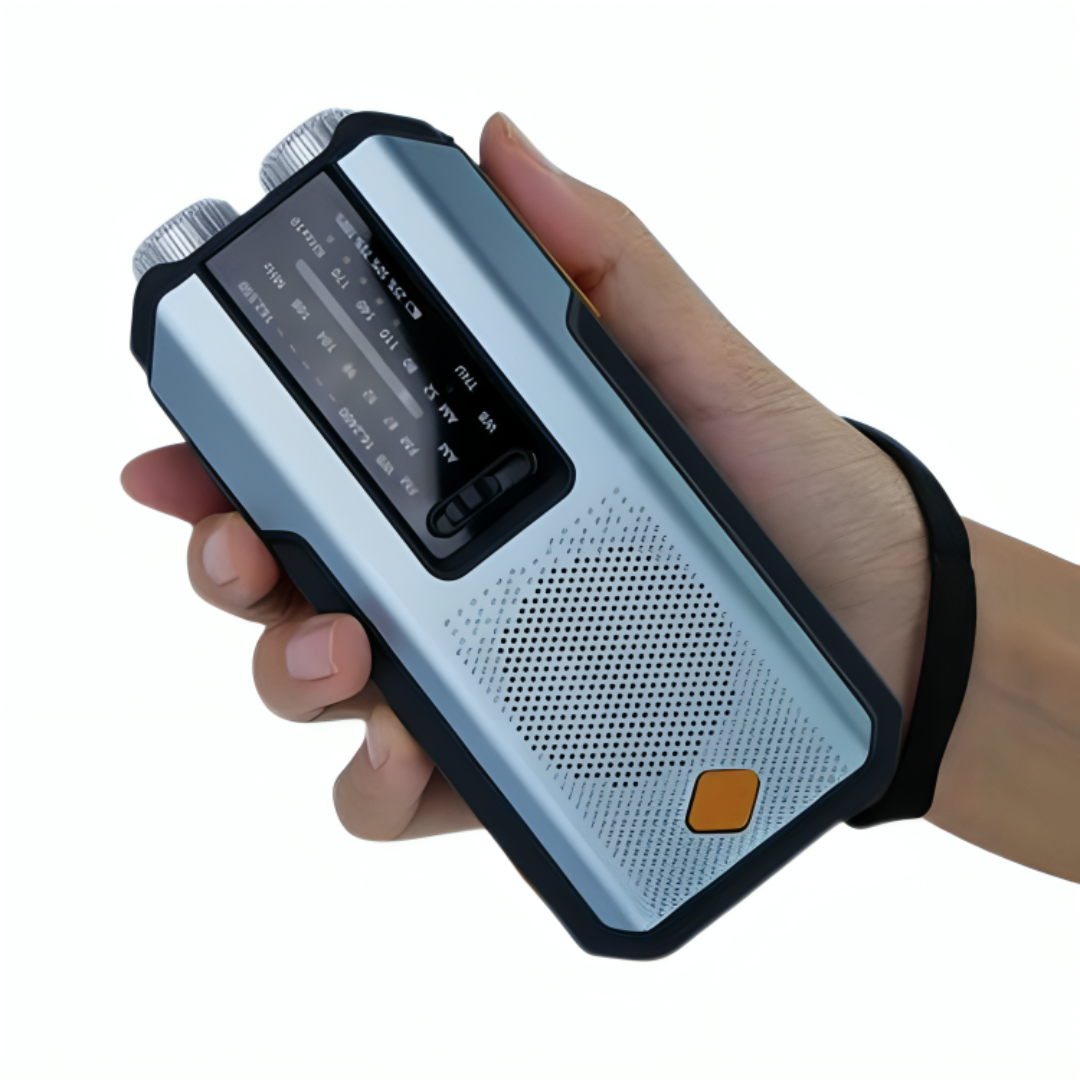 Nordspur | StormLumen Tragbares Kurbelradio
