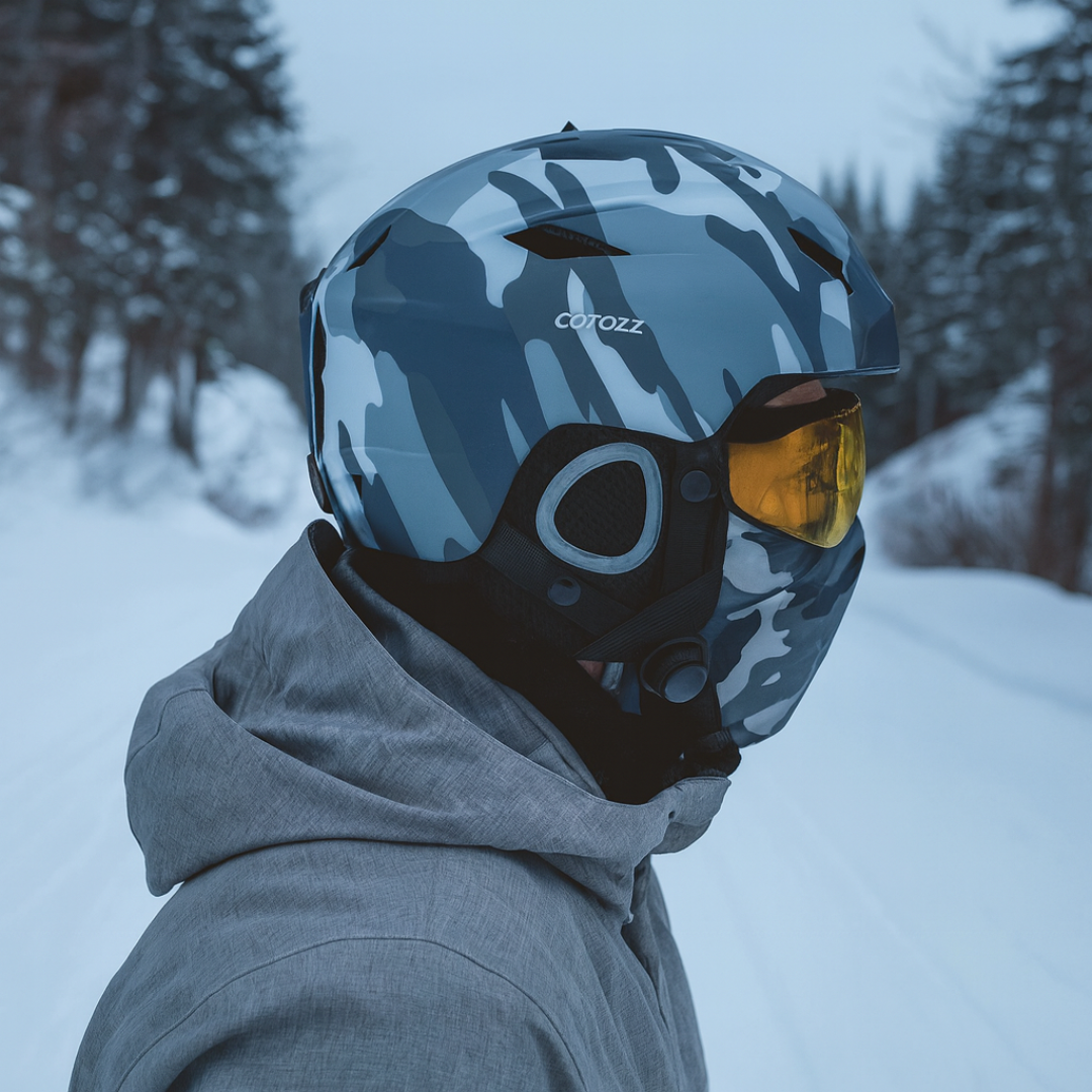 Skihelm mit Halbschale – AlpenGuard
