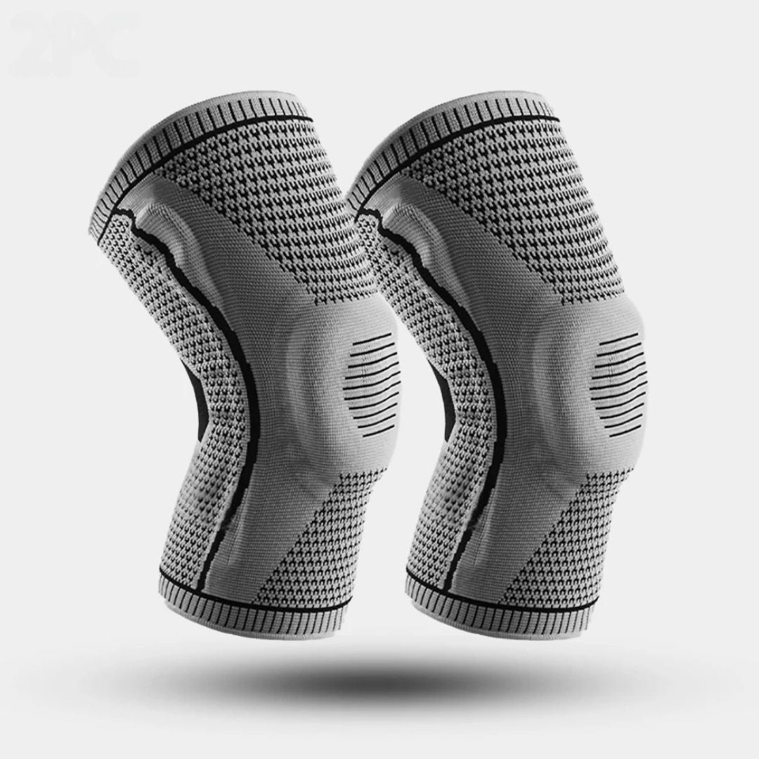 Kniebandage mit Silikon-Kompression – FlexiStabil