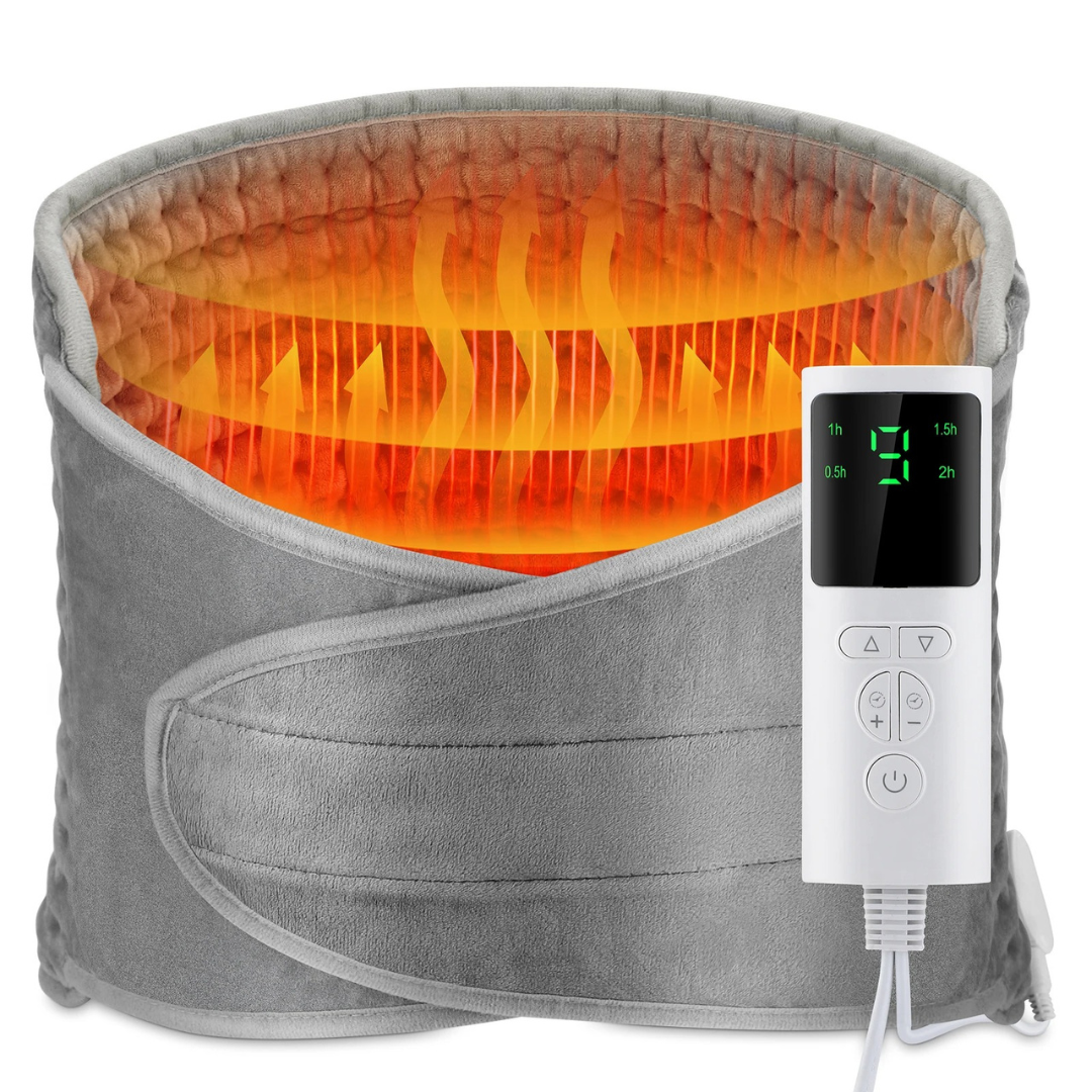 Körperwärmer Heizgürtel mit 9 Temperaturstufen & Timer – HeatFlex Pad