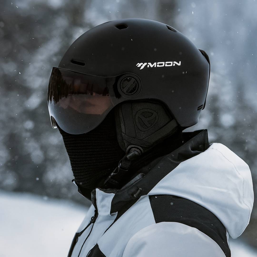 Skihelm mit Visier – SchneeGuard Pro