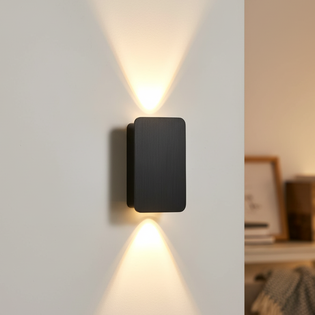Innenbeleuchtung LED-Wandleuchte mit Up & Down Effekt – LumiGlow Light