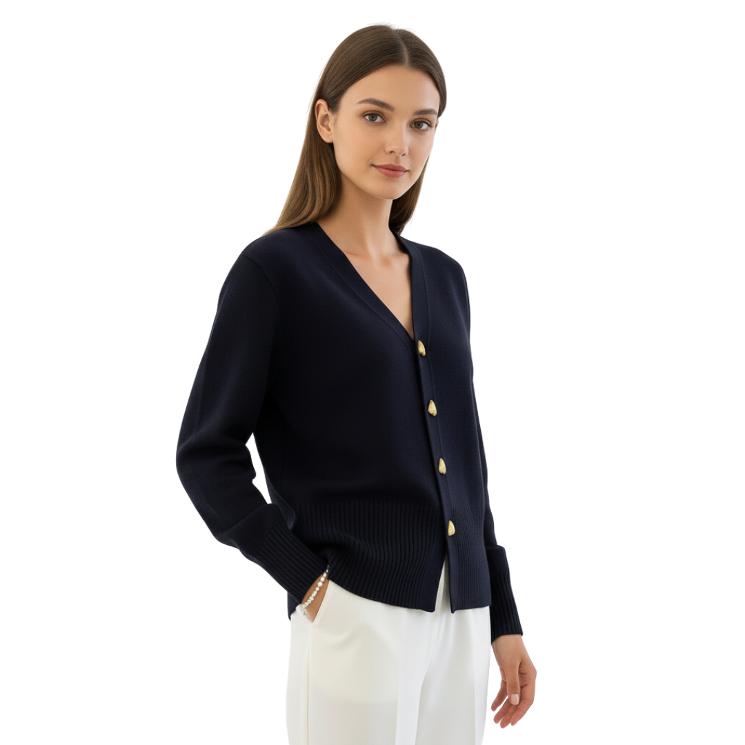 Nordspur | PureCharm V-Ausschnitt-Strickcardigan